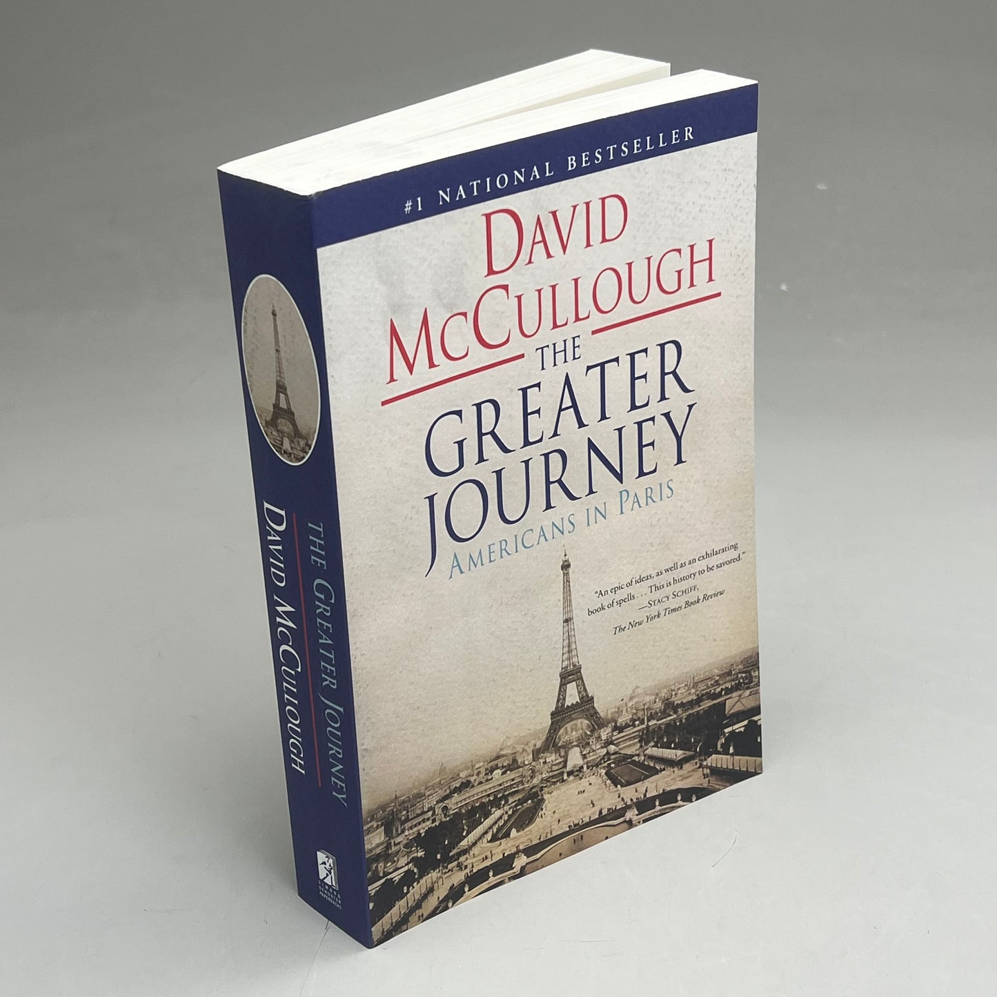 THE GREATER JOURNEY  Americans In Paris By David McCullough Paperback Book