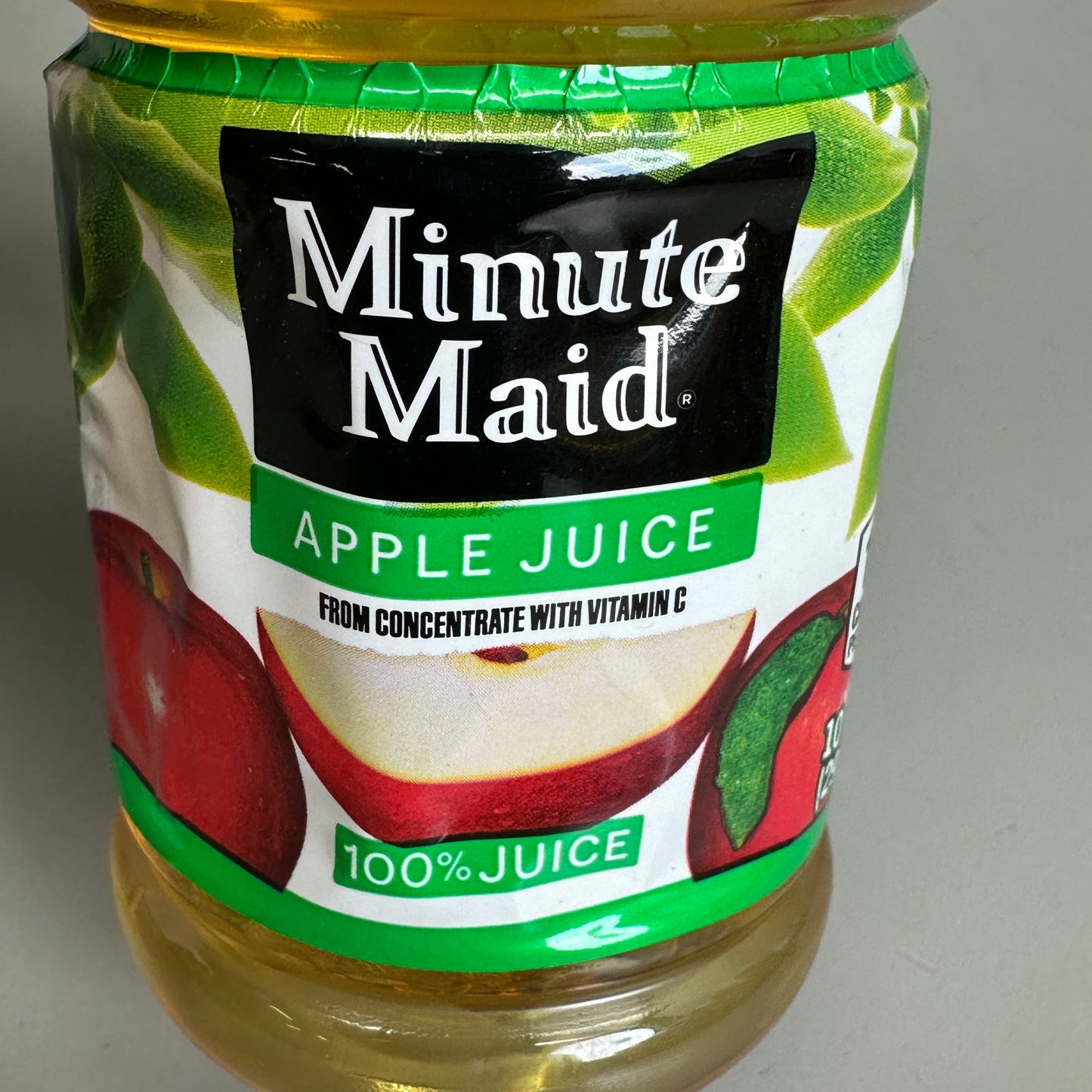 ZA@ MINUTE MAID (24 PACK) Apple Juice 10 FL OZ BB: 1/25 F