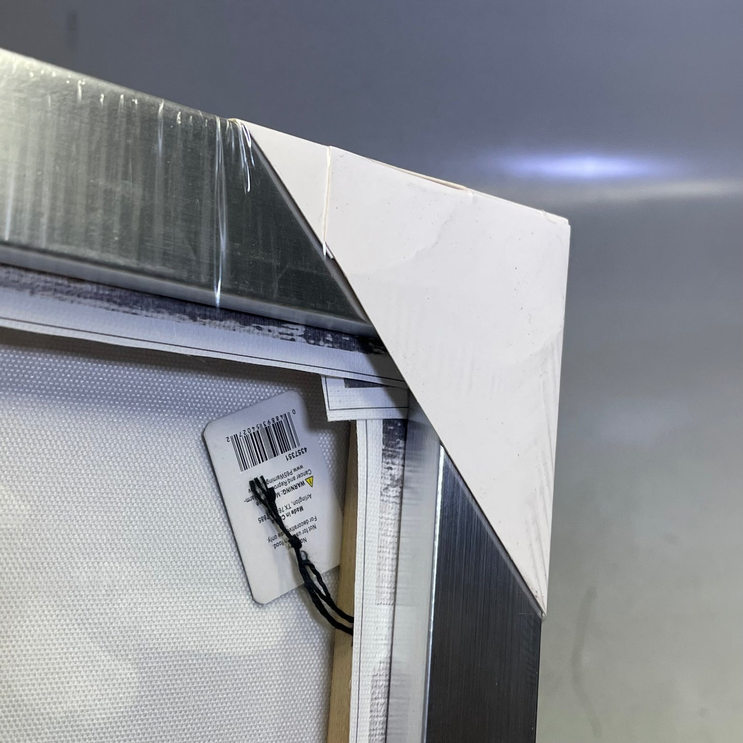 RAZ IMPORTS (SET OF 3) Angel Framed Canvas Wall Art 15.5" x 11.5" Silver 2305282