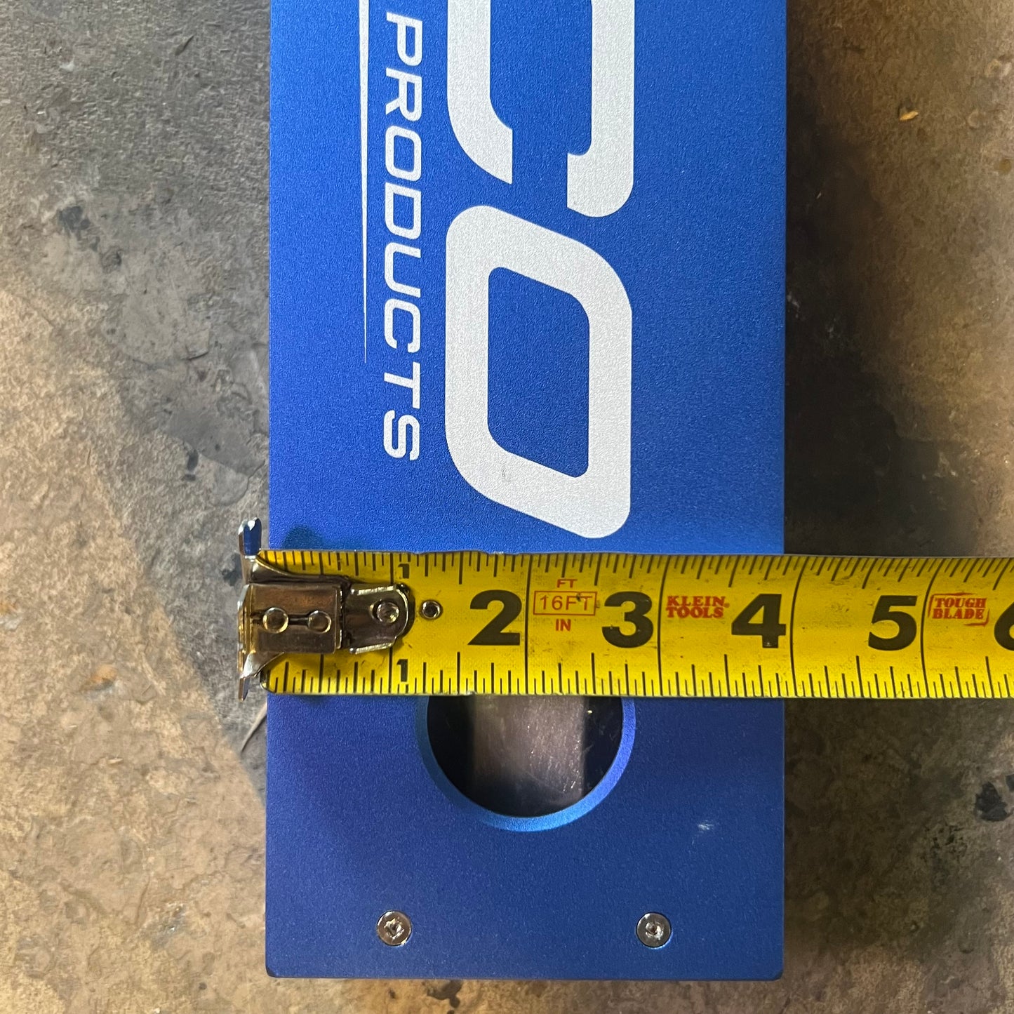 ZA@ KECO K-tower Bar Single 65"L x 4"W x 2"T Blue 410-8397-KTW-MW