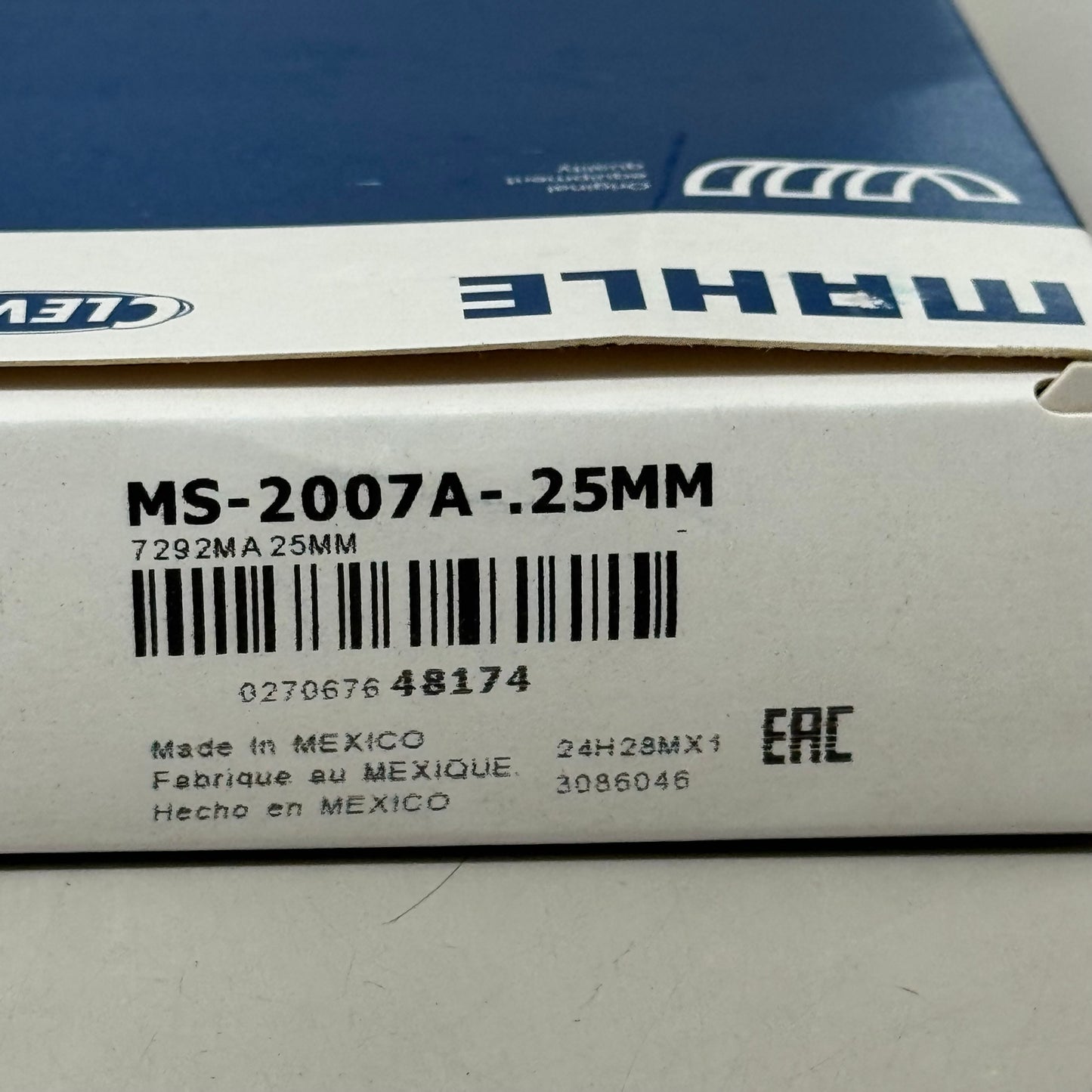 MAHLE Engine Crankshaft Main Bearing Set Clevite For Ford & Lincoln MS-2007A-.25MM