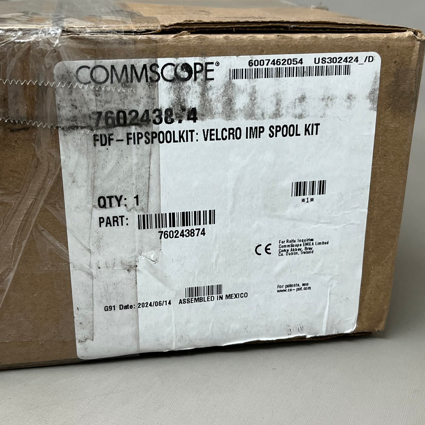 COMMSCOPE FDF-FIP Velcro Imp Spool Kit 760243874