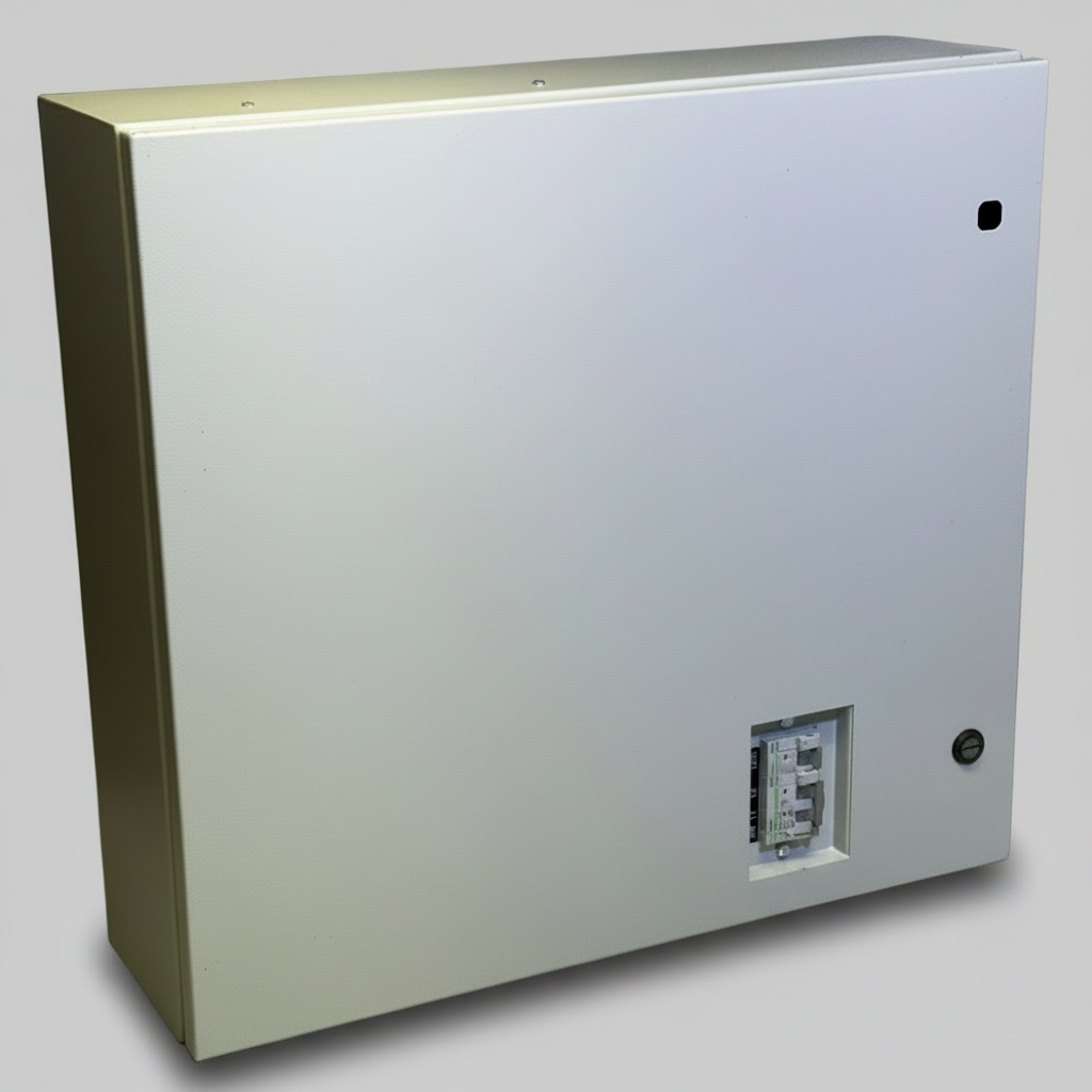 Microprocessor-Based Enclosed Elevator Control Panel w/ MITSUBISHI FR-D700 VFD