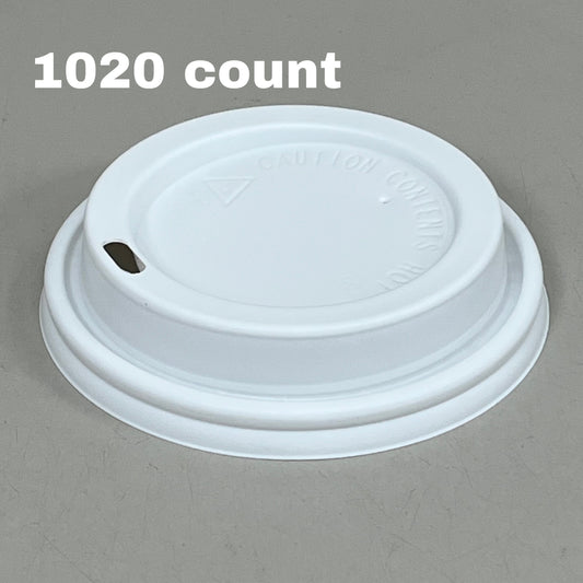 PACTIV EVERGREEN (1020 Count) Plastic Lids for 16-20 oz Hotcups