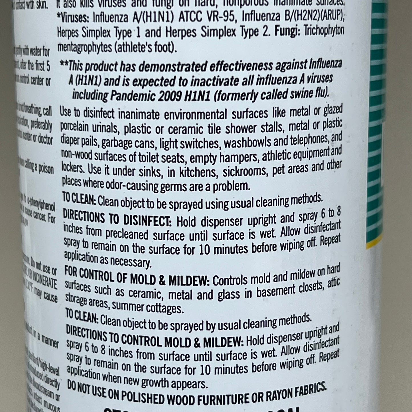 CHAMPION SPRAYON (12 Case) Phenol Disinfectant 15.5 oz Aerosol Cans RJS-5160