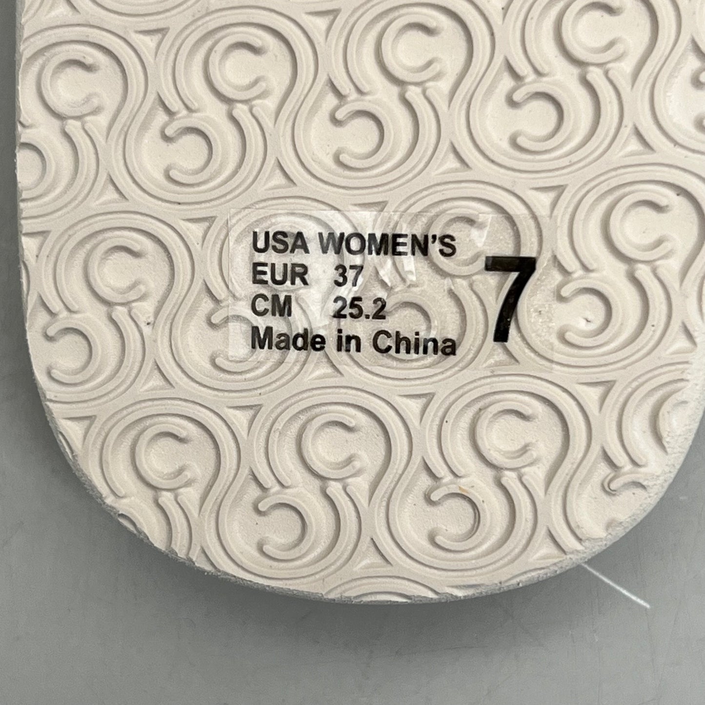 COBIAN Skinny Bounce Comfortable Synthetic Strap Women's Sz 7 White SKI25-110-07