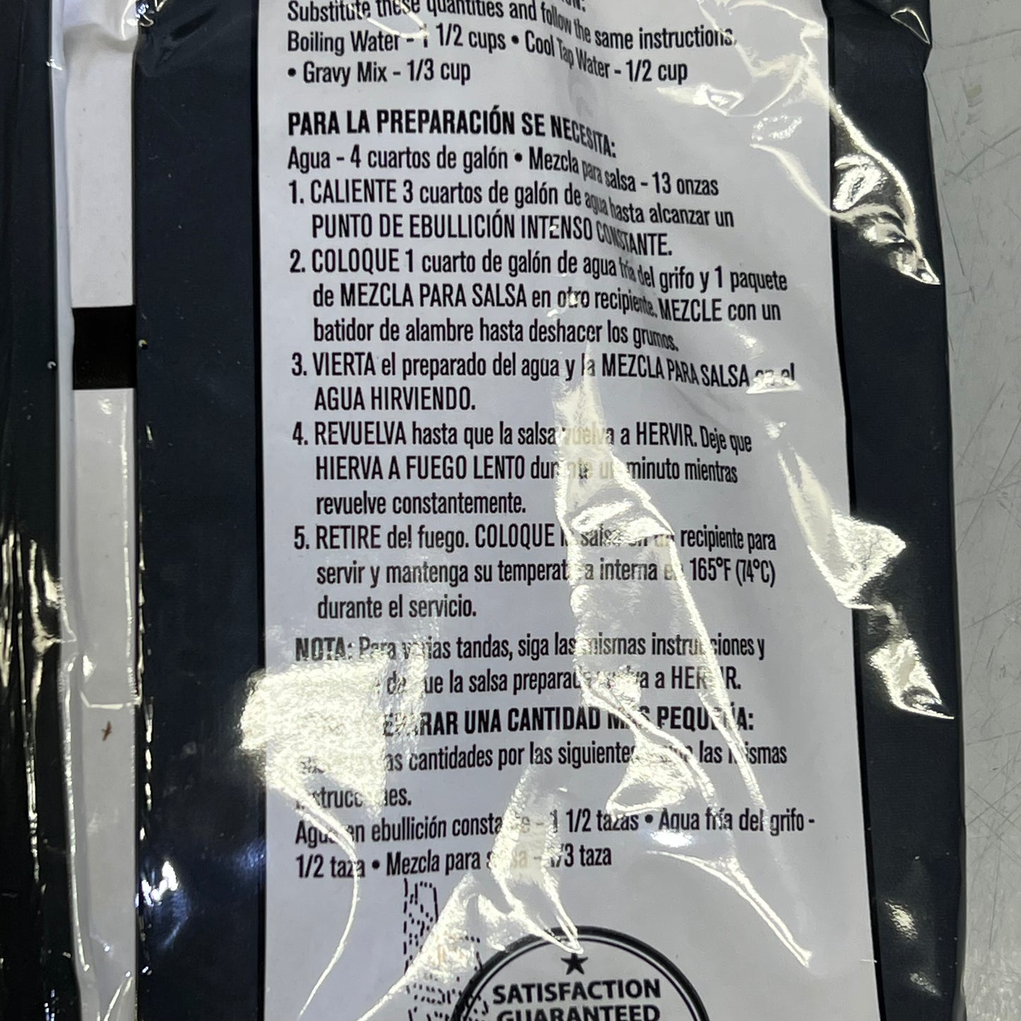 ZA@ MONARCH  (6 PACK) Classic Gravy Mix 13 oz 07/29/25 A