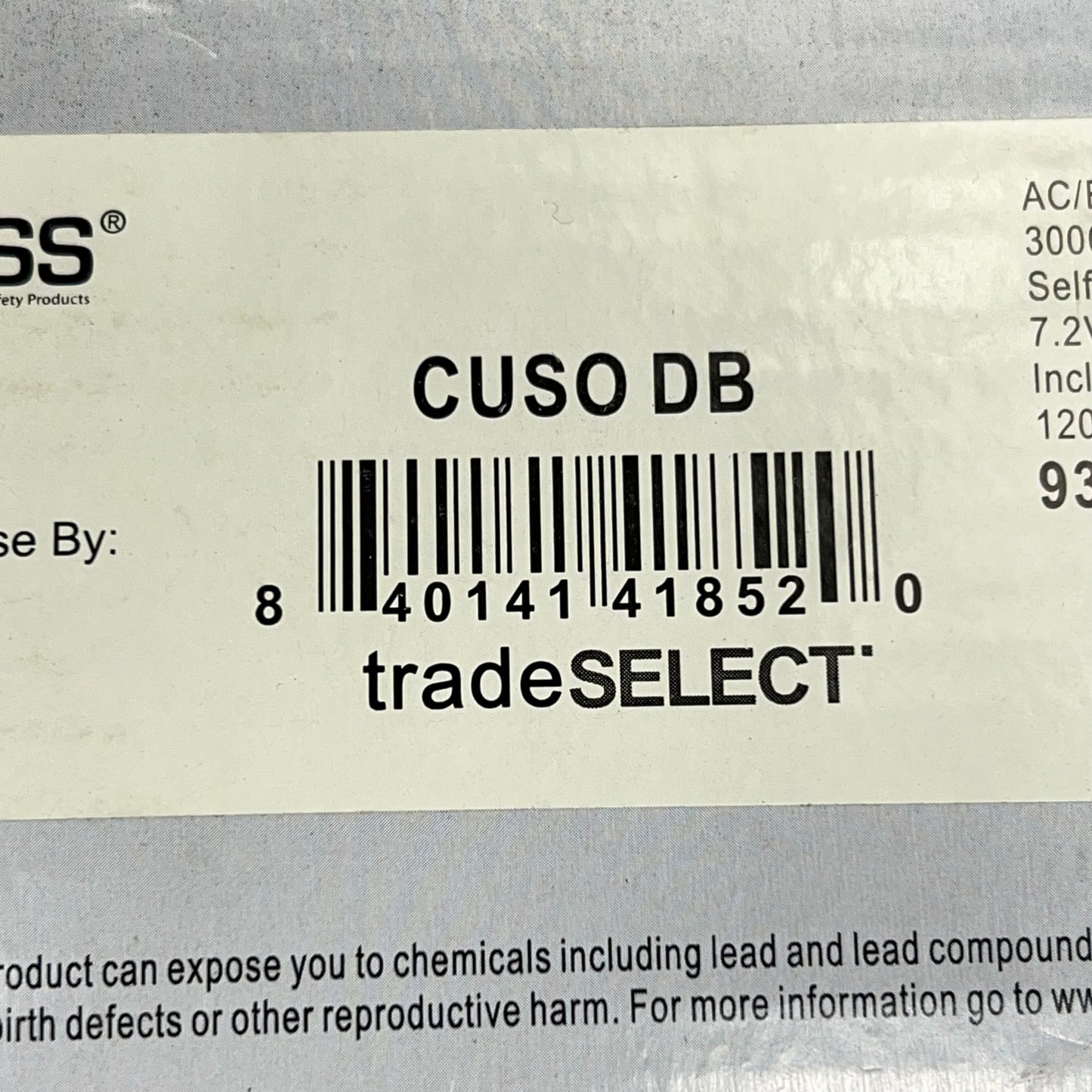 HUBBELL LIGHTING Led Wall Pack w/ Emergency Battery Backup 1500 Lumens Brown