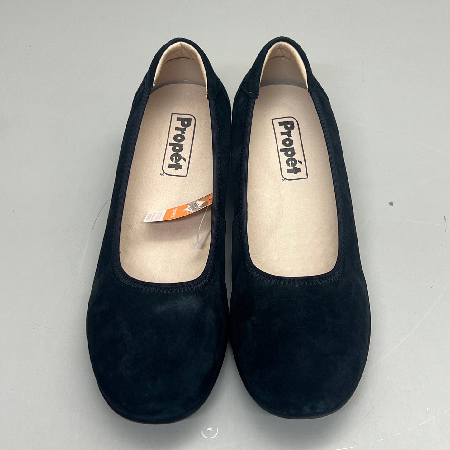 PROPET Yara Slip-On Cushioned Orthotic Comfort Womens Sz 6.5 Black Suede WCX004L