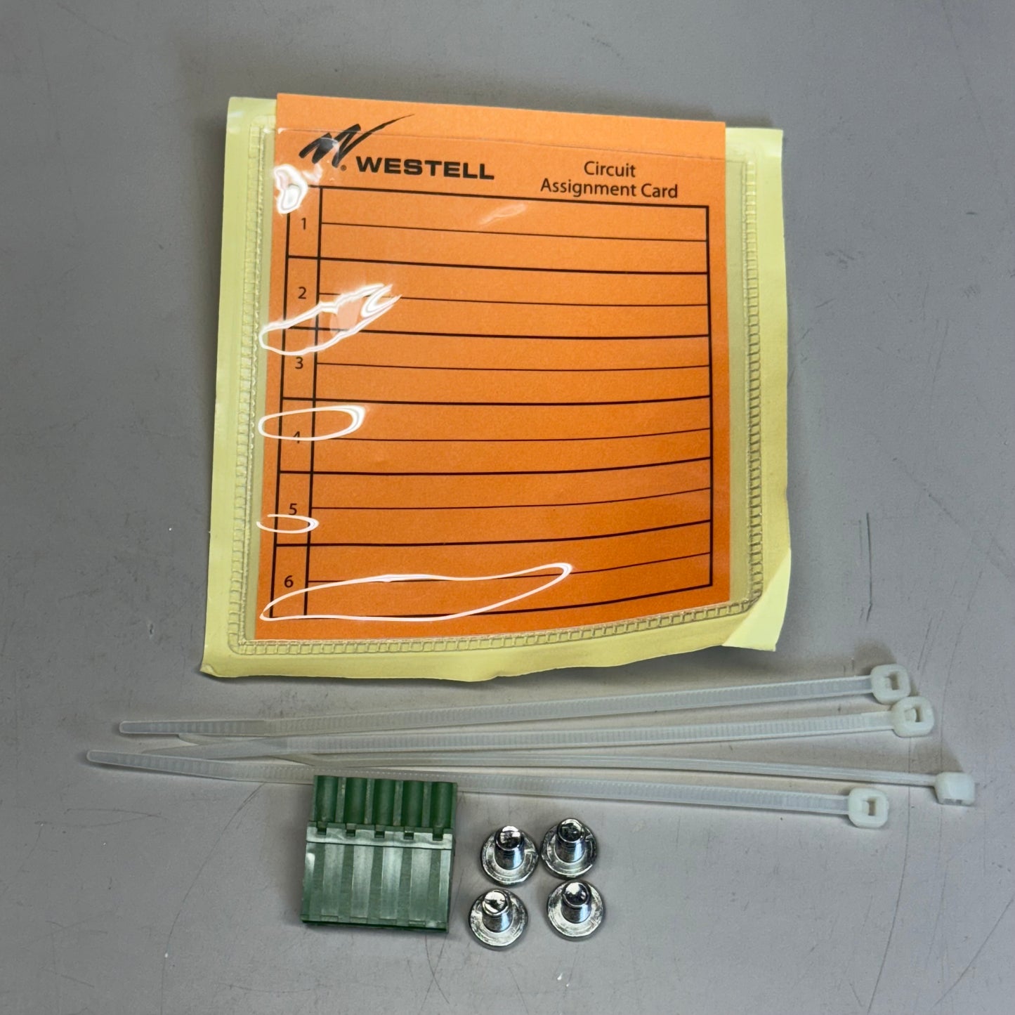 WESTELL Digital Termination Mounting Assembly Sz 17” L x 8.2” W x 2” H Gray