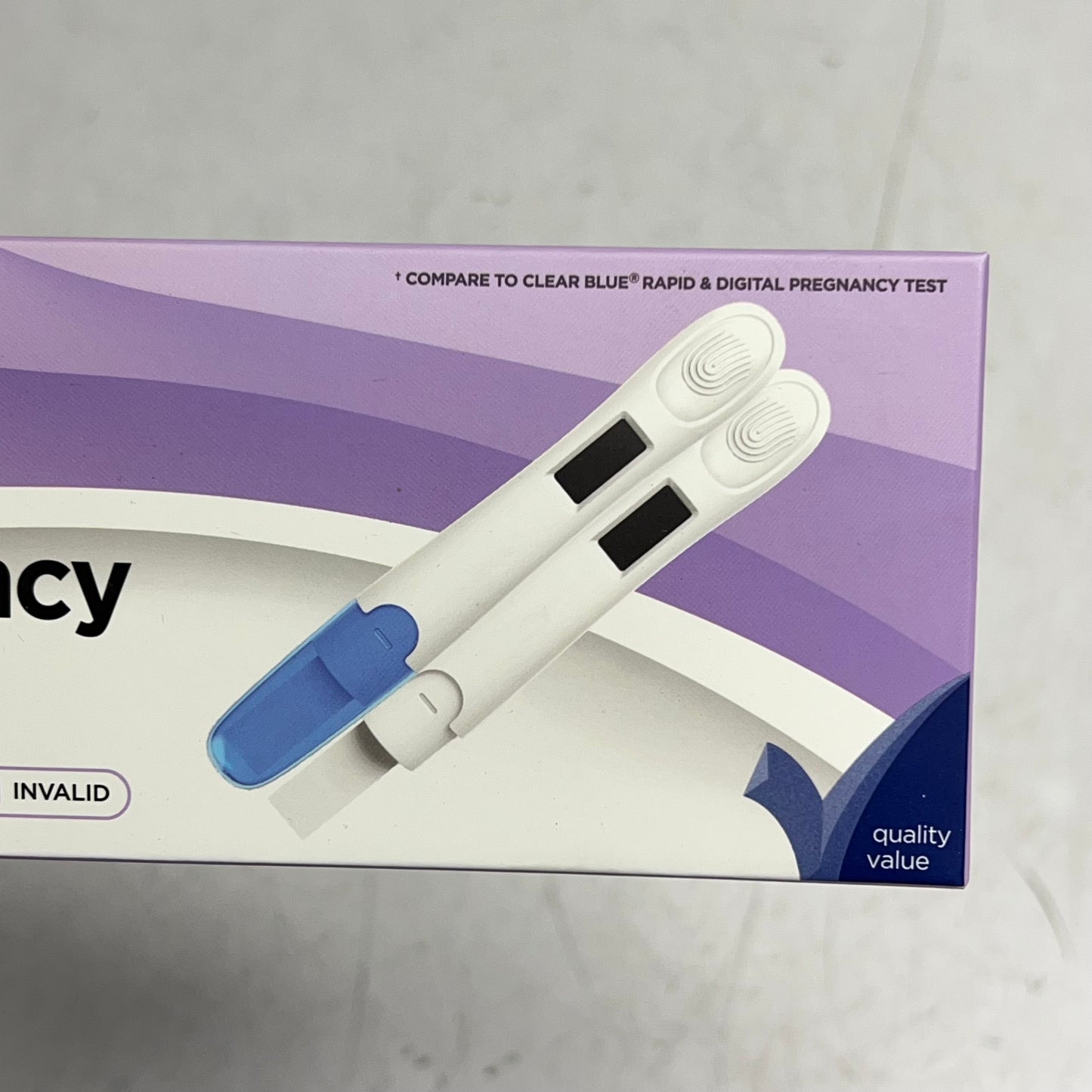 EXCHANGE SELECT (2 PACK, 2 EACH) One Step Digital Pregnancy Rapid Test BB 01/27