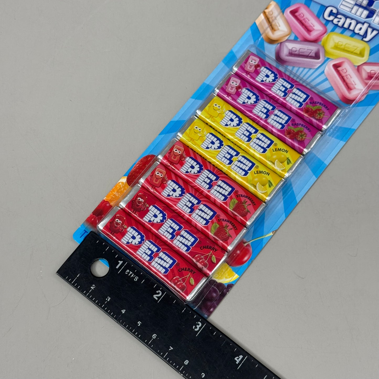 PEZ (2 PACK, 16 ROLLS TOTAL) Assorted Flavors Pez Candy Refill Rolls BB 07/29