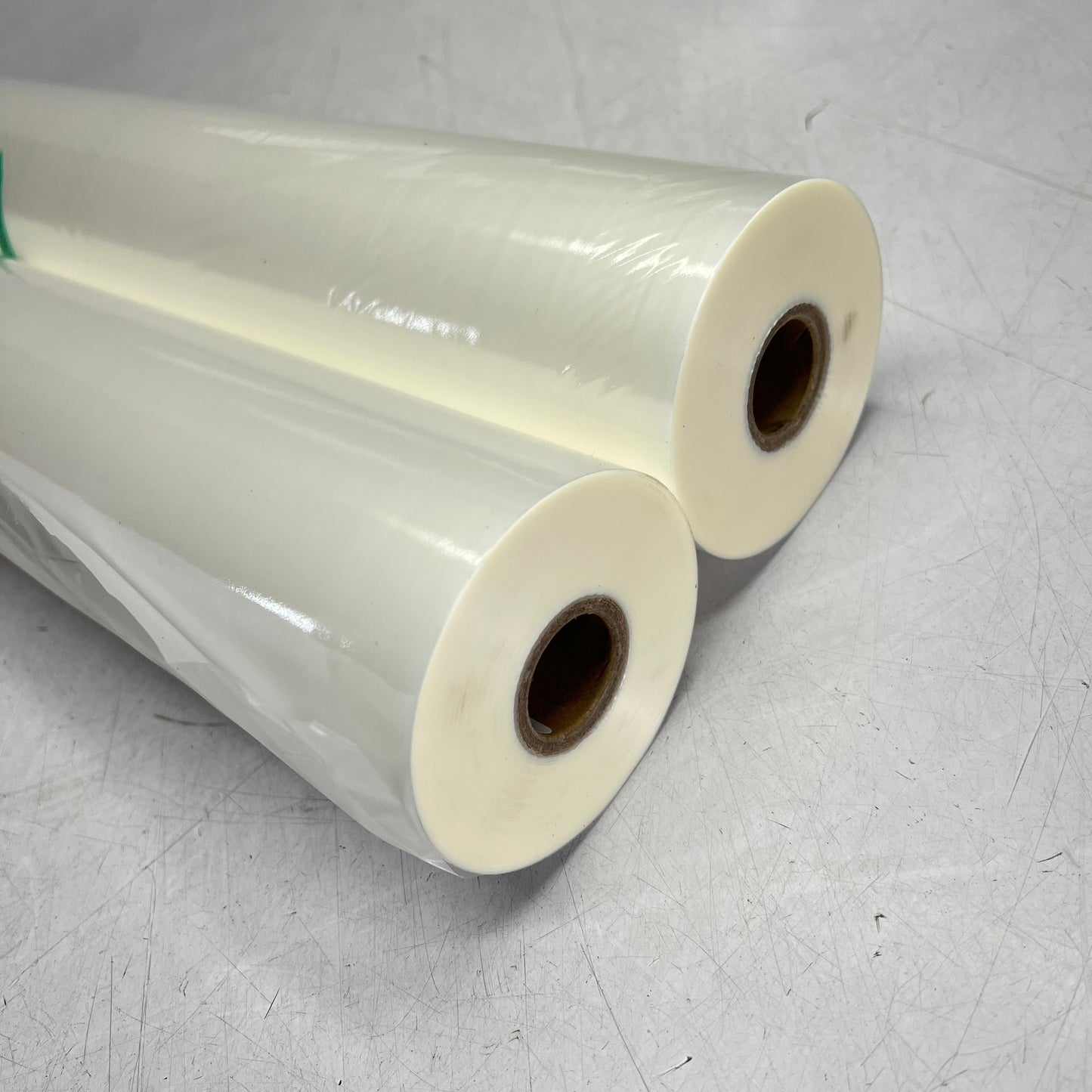 GBC (2 PACK) Laminating Film Roll 1" Core 1.5 Mil 25" X 500’ Clear 581853
