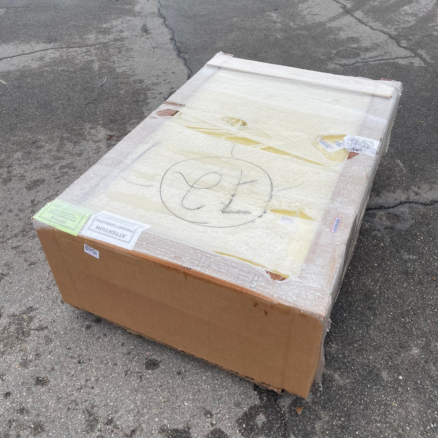 Z@ SECURALL Rolling Safety Storage Cabinet for Flammable Liquids 45 Gal Capacity A345-C (AS-IS)(C)