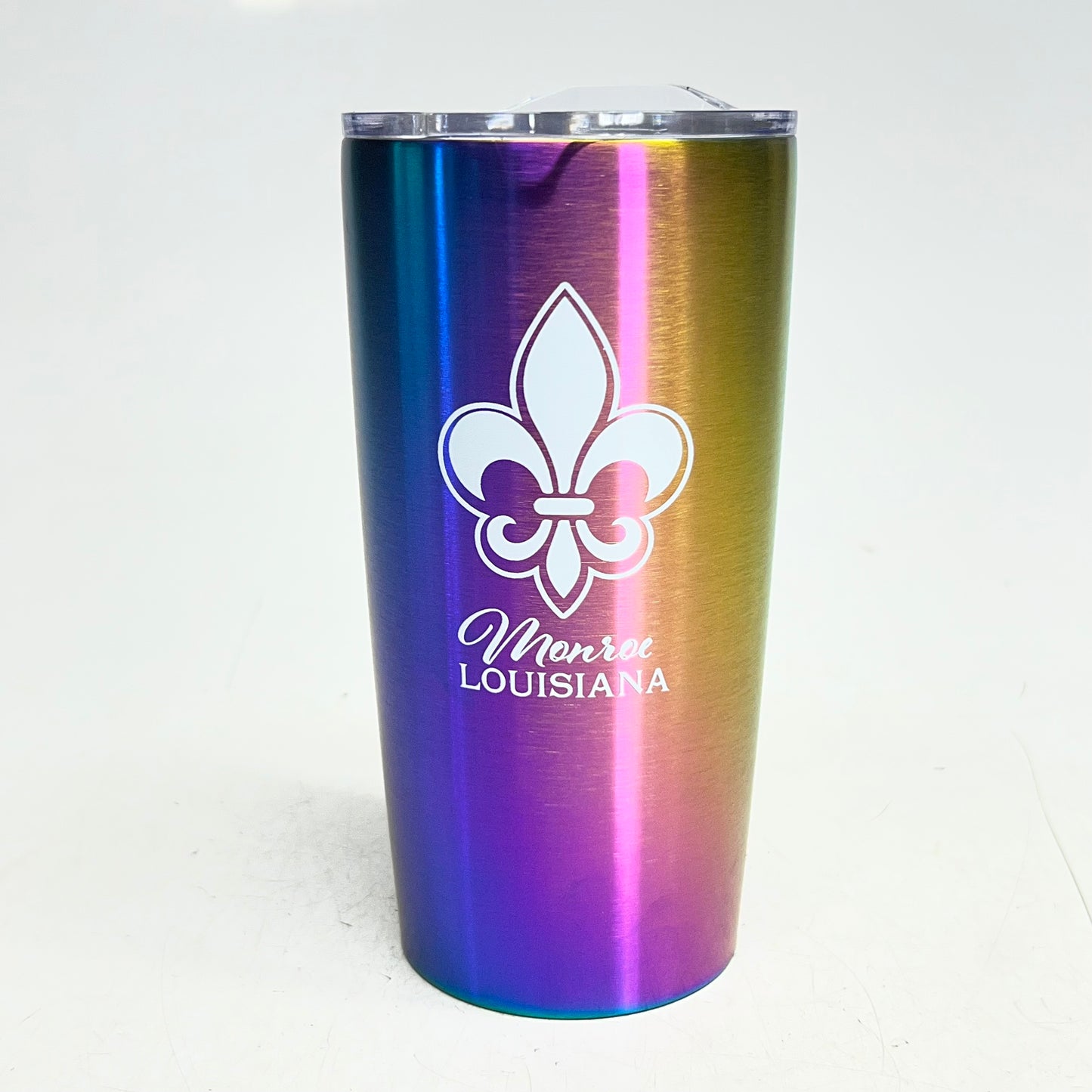 US PALY 20 Oz Stainless Steel Tumbler with Design, Neo Chrome C800-WM