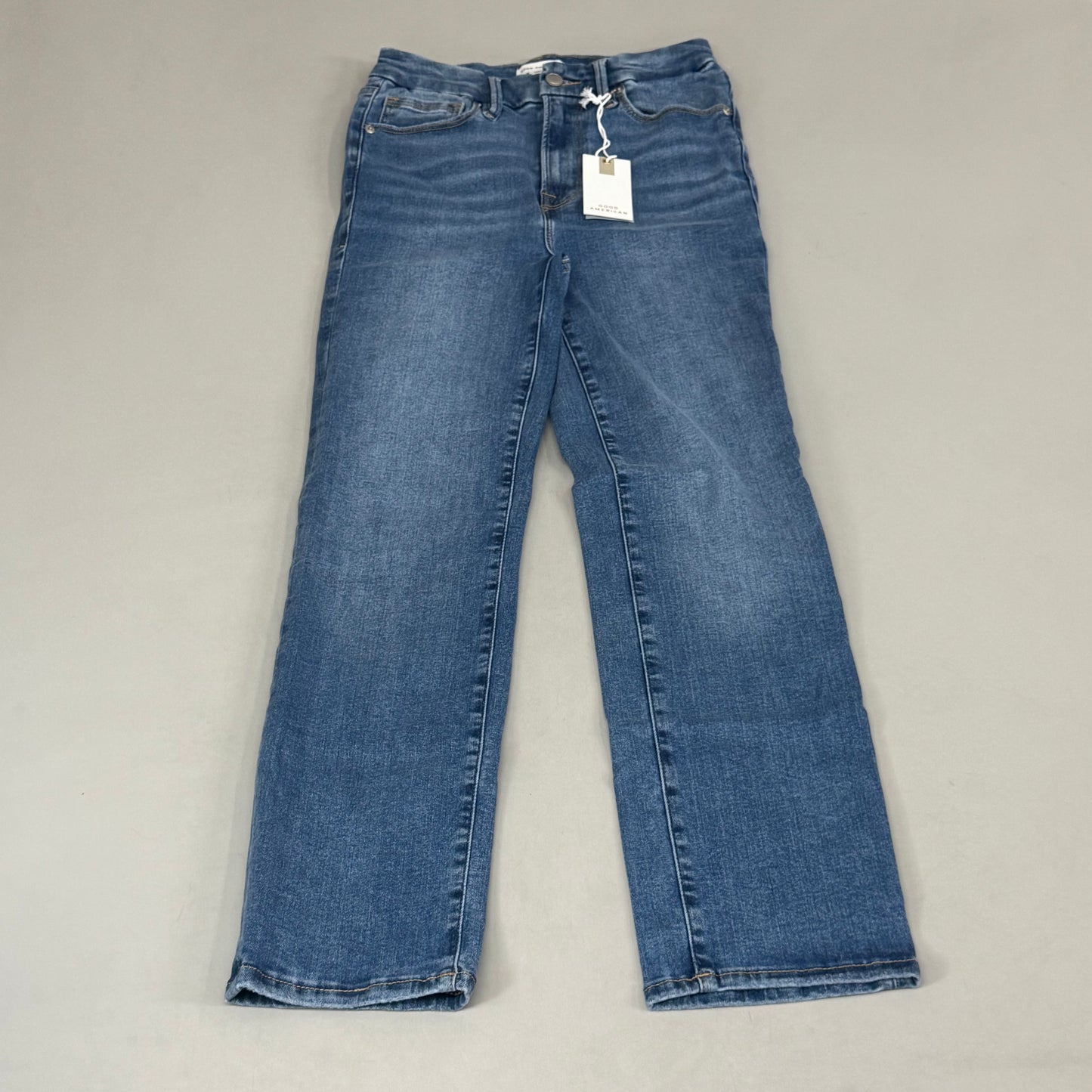 GOOD AMERICAN Good Legs Extra Stretch Jeans Women's Sz 00-4/A Indigo316 GLAF478AT