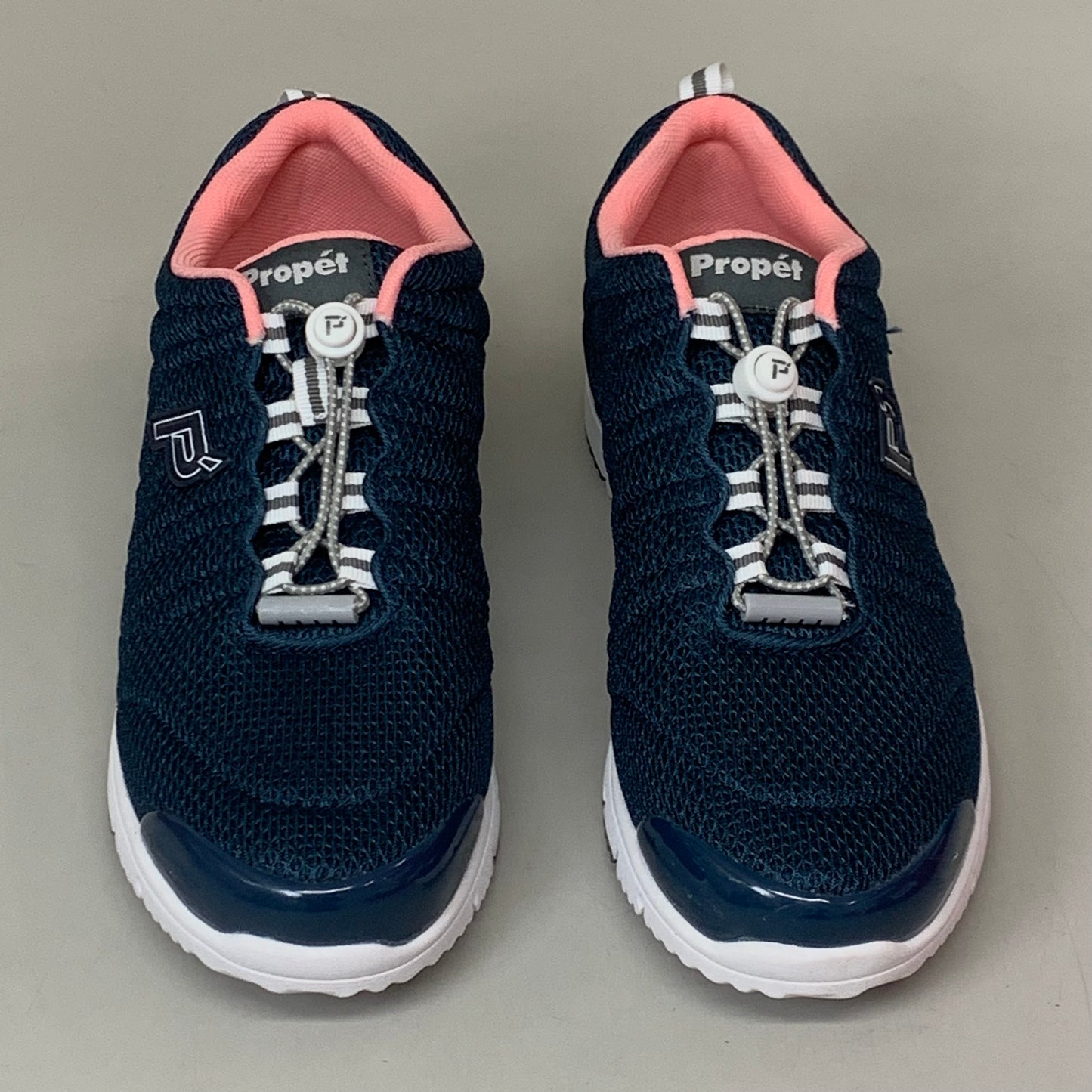 PROPET TravelWalker II Sneaker Shoes W(D) Women's SZ 10 Navy/Melon W3239NVMW-10