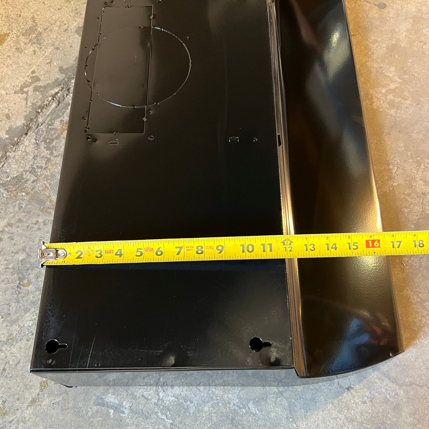 AIRKING Under Cabinet Convertible Range Hood 3.5" x 10" Black AV1366