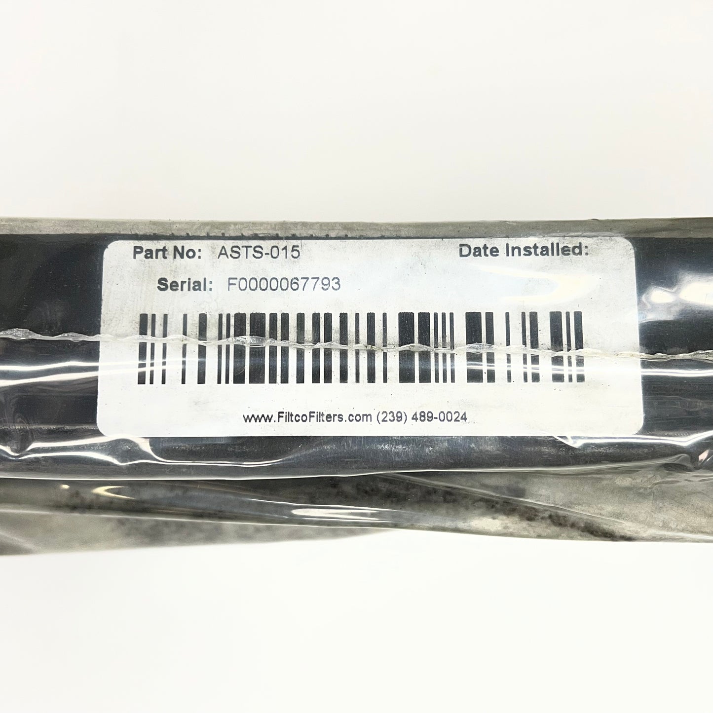 ACI PLUS Sul Filter Cartridge Carbon For Air Science 17.52"x17.52" ASTS-015