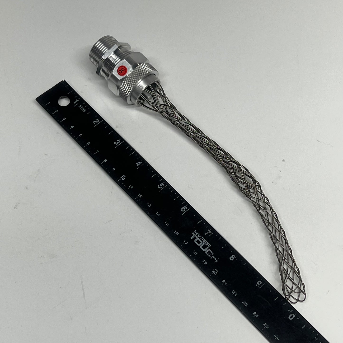 LEVITON Wire Mesh Safety Stain Relief Grip Ss 0.63" to 0.75" Cable L7713-100