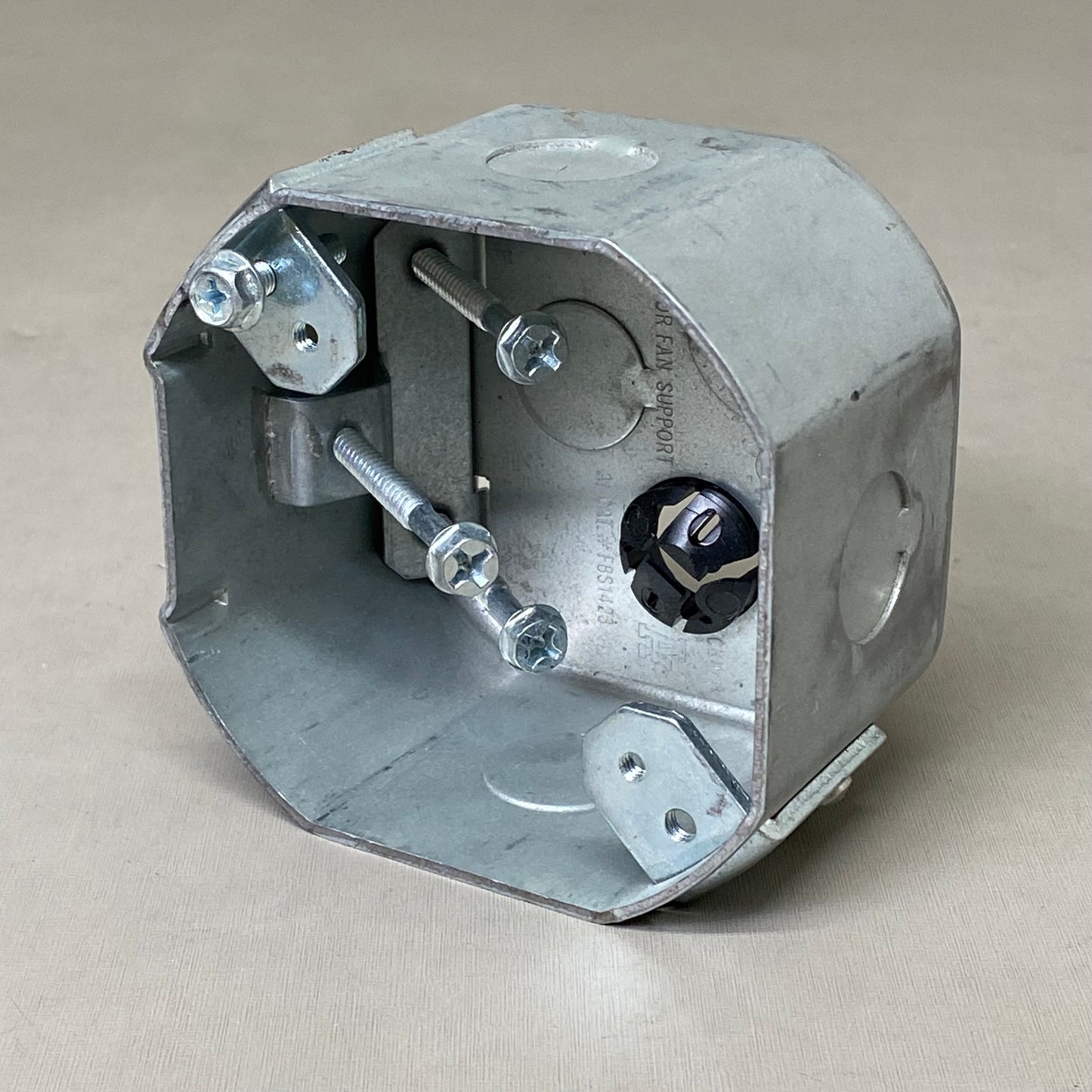 ARLINGTON Steel Ceiling Fan Support Box 2-3/8" Silver FBS1423