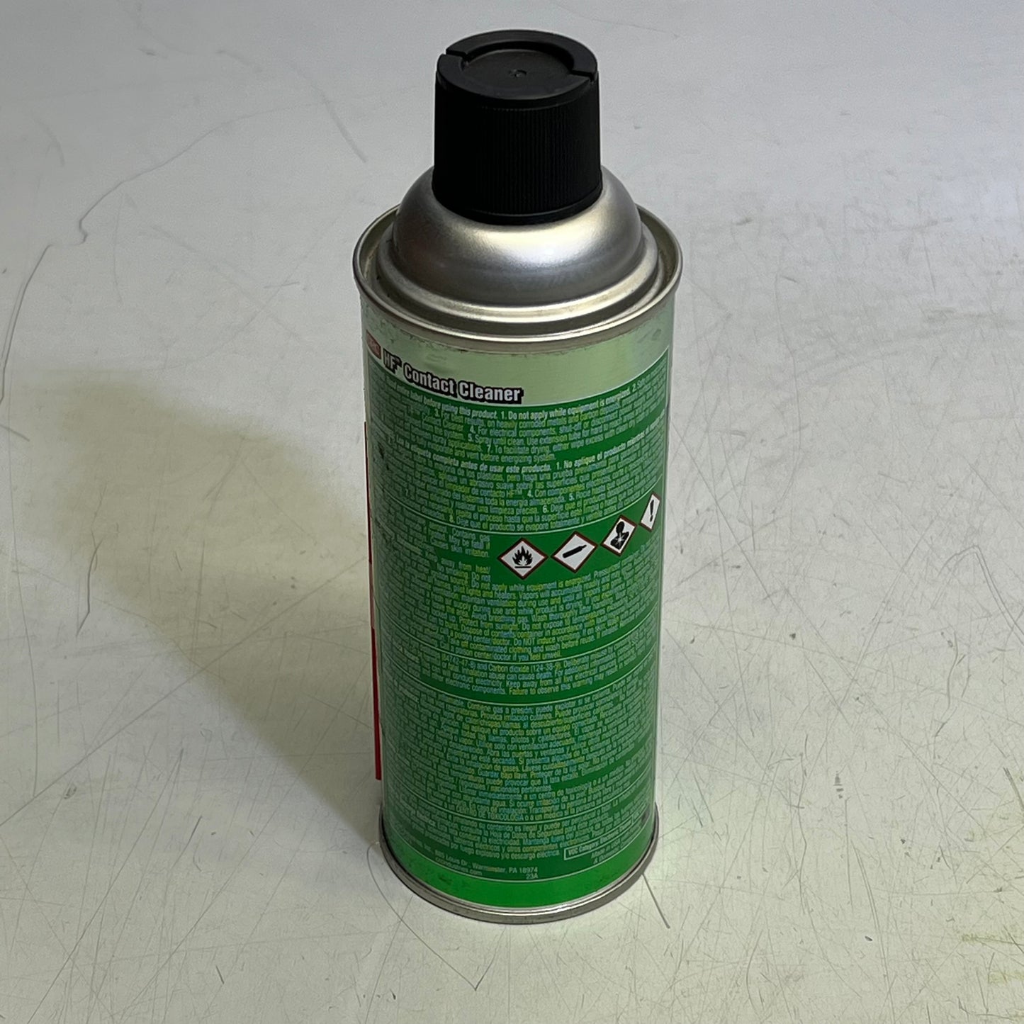 CRC (2 PACK) HF Contact Cleaner Leaves No Residue Aerosol 11 oz Clear 03125