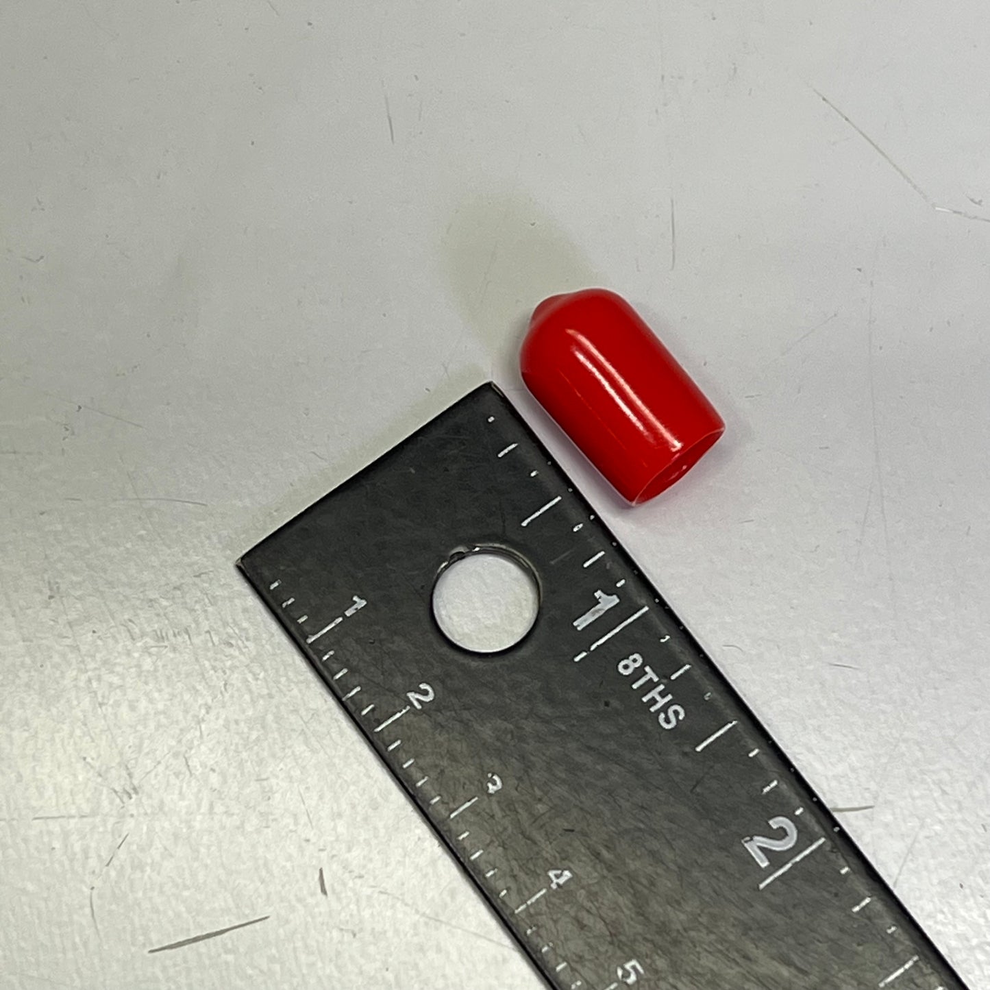 (10,890 PACK) Vinyl STD Cap .325x0.625 Red 9500-011