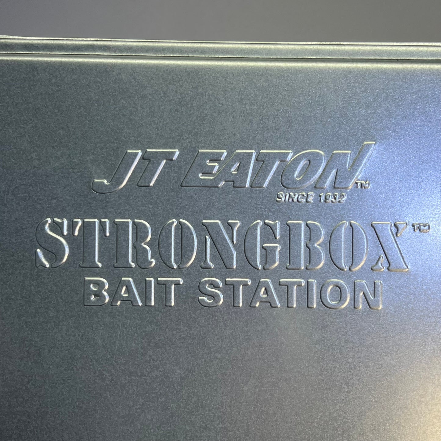 JTEATON (12 PACK) Replacement Lid Strongbox Bait Station 10"x8" Silver XBS910LID