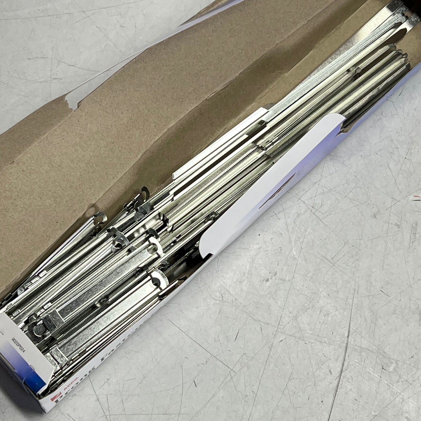 ACCO (BOX OF 50) Economy Prong Fasteners Complete Set 3-1/2" Silver 70324