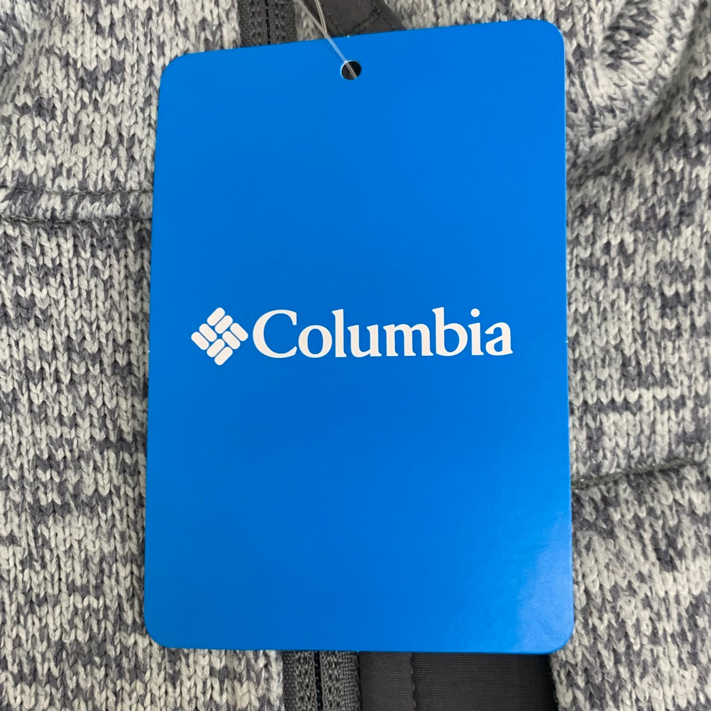 COLUMBIA Sweater Weather Fleece Full Zip Jacket Men's Sz M Heather Grey