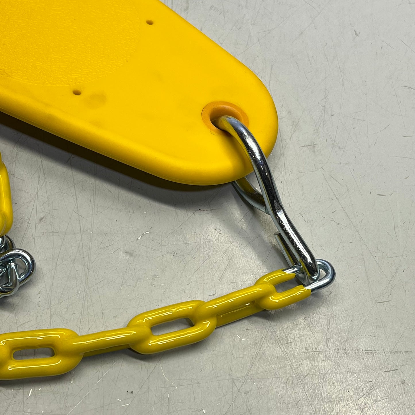 GORILLA (2 PACK) Extreme Duty Belt Swing W/ Coated Chains 26"x6" Yellow & Blue