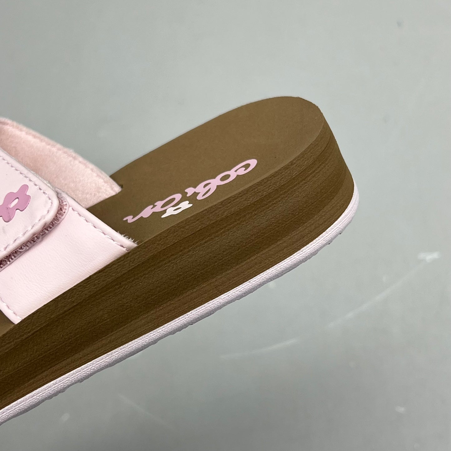 COBIAN Lil' Dana Strap Flower Sandals Kid's Sz 6/7 Pink LDA24-650-6/7