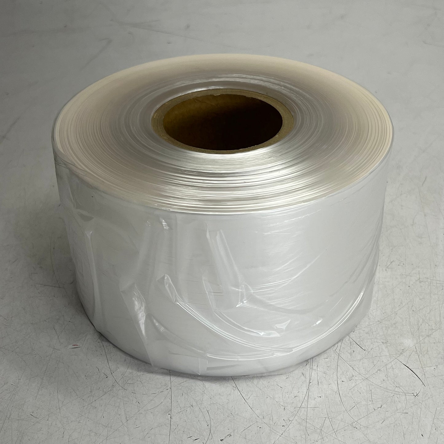 ZA@ (4 PACK) Rolls of Stretchy Plastic 6" Wide Unknown Length Clear