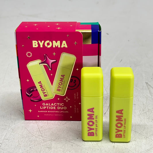 BYOMA (2 PIECE SET) Galactic Liptide Duo Barrier Boosting Lipcare 5ml BB 11/26
