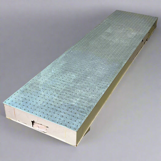 Steel Optical Breadboards 18"W x 72"L x 4"H Grey (AS-IS, A Little Damage)