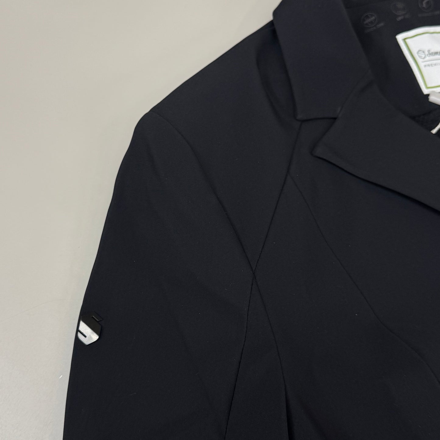 SAMSHIELD Olympe 3 Equestrian Riding Women’s Jacket Sz US 6, UK 8, FR 36 Black