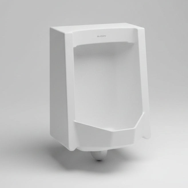 SLOAN Std Urinal Universal Rear Spud 0.125 - 0.5 GPF 14-1/4"D 17-1/4"W 11|01019