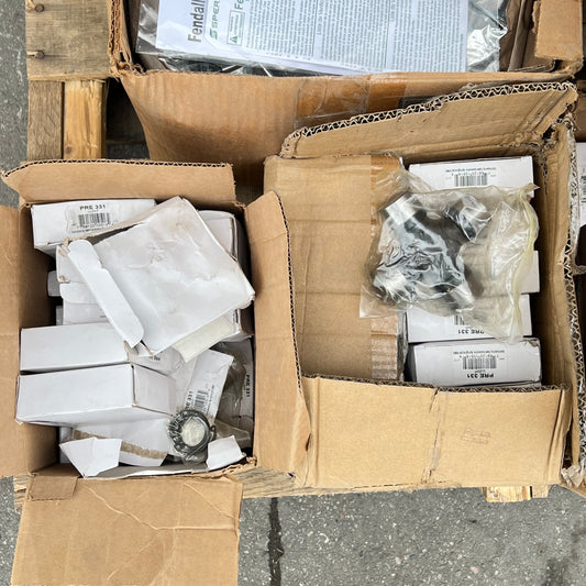 ZA@ Pallet of MIXED Hardware, Display Rack, Birthday Banners, Returns, Makeup Remover & More (AS-IS)