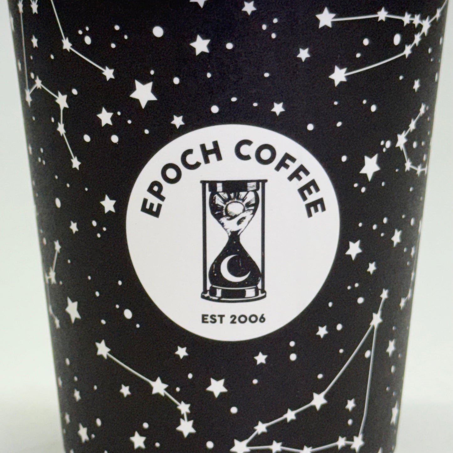 ZA@ EPOCH COFFEE (500 Cups) Coffee Cups 16 oz Black PO-AN1816 B