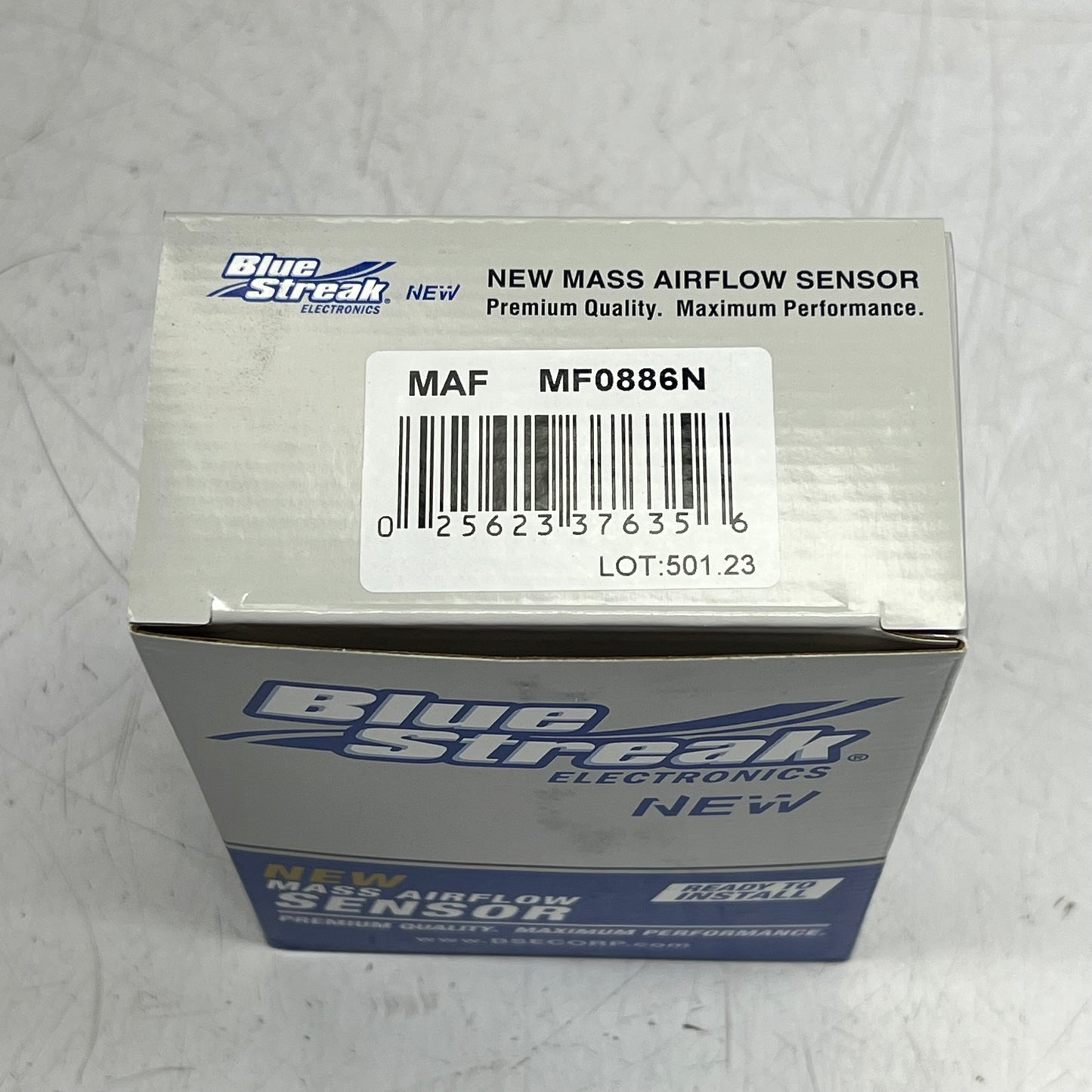 BLUE STREAK Bolt on Clamp on Mass Airflow Sensor for Ford & Mercury MF0886N