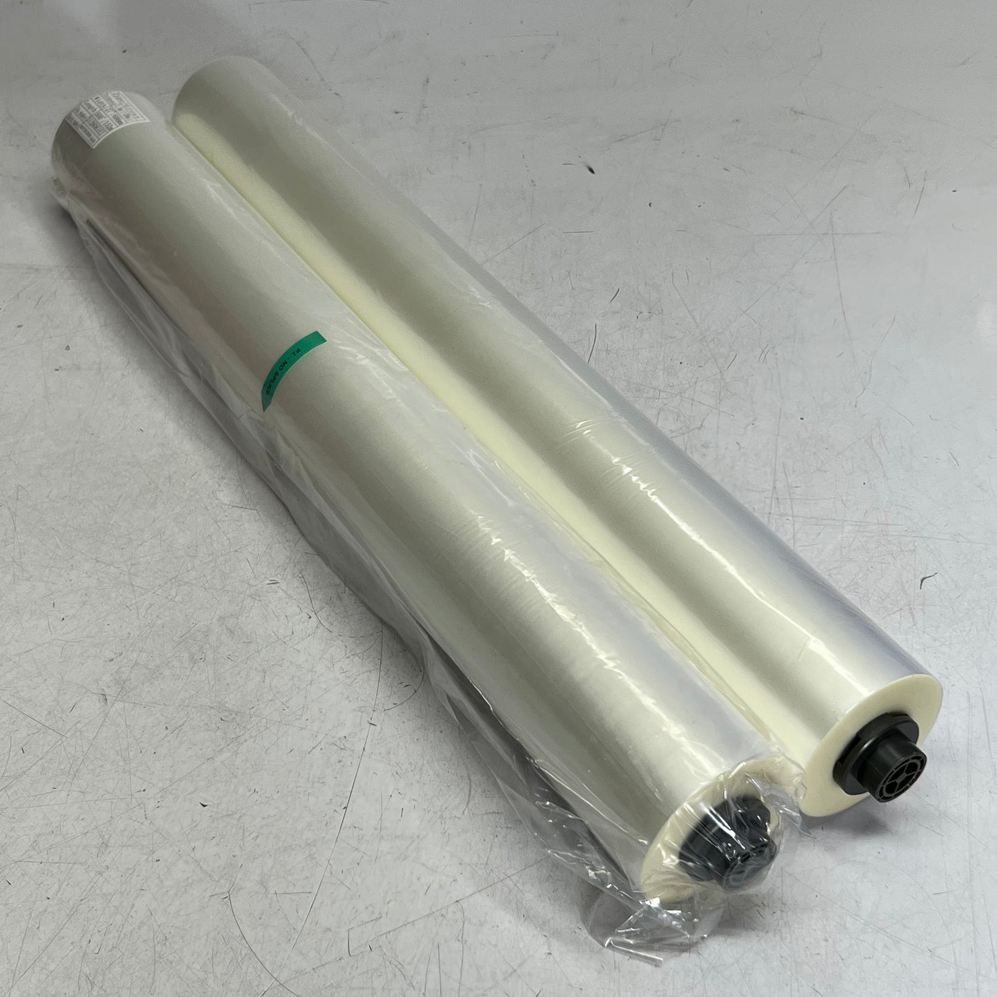 GBC (2 Rolls) Laminating Ultima 65 Ezload Education Roll Film 27"W x 500'L Clear 3126061EZ