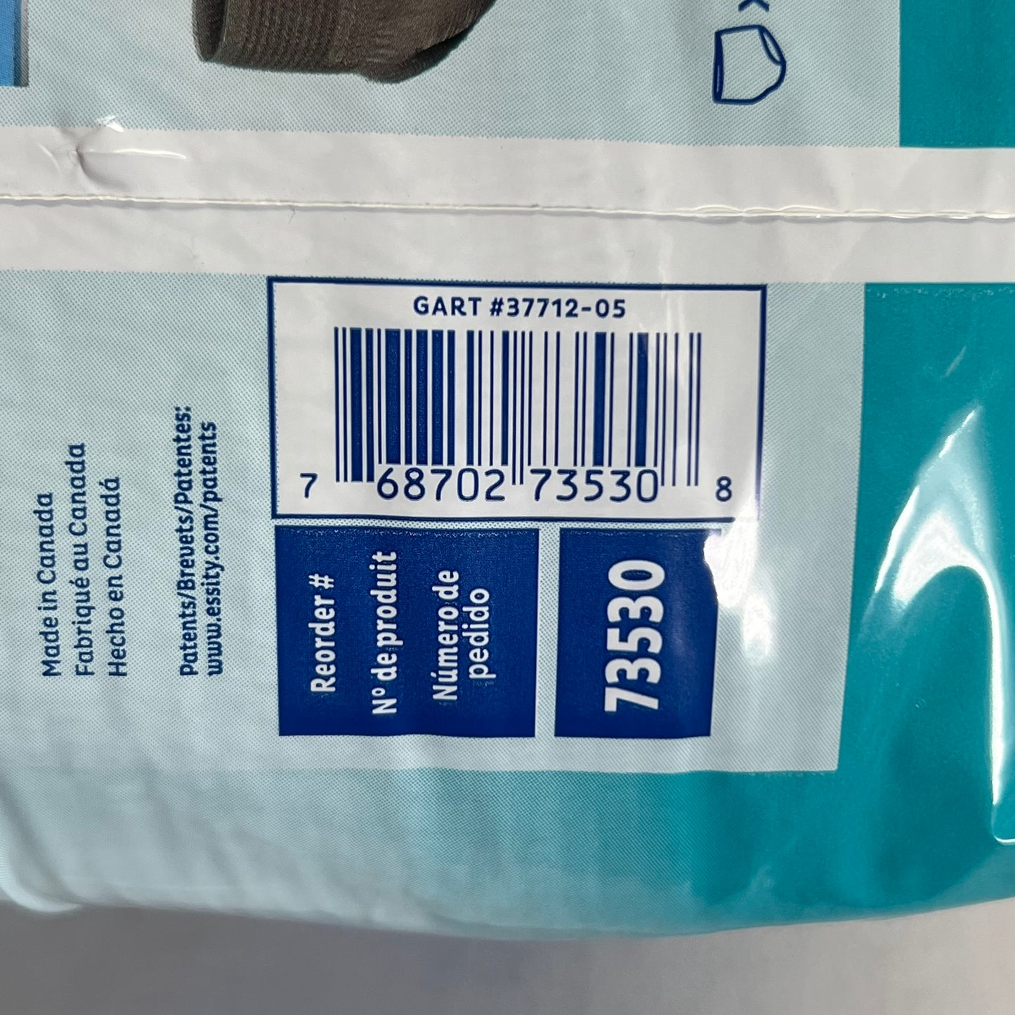 TENA (18 PACK) Proskin Protective Underwear for Men Sz L White 37712-05