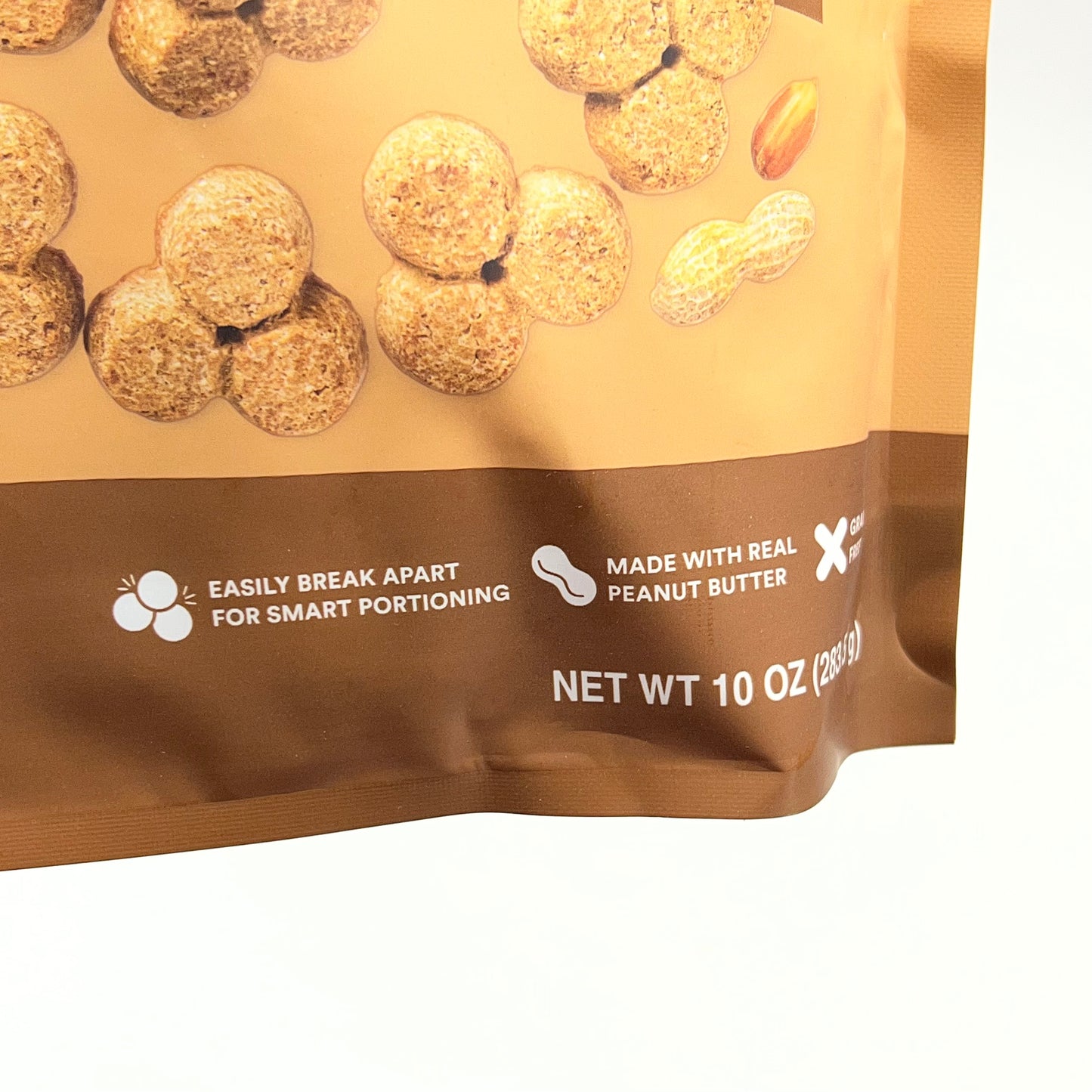 ZA@ WHOLE HEARTED (3 PACK) Crunchy Clovers Clover-shaped Dog Treats Peanut Butter |Flavor BB 10/27