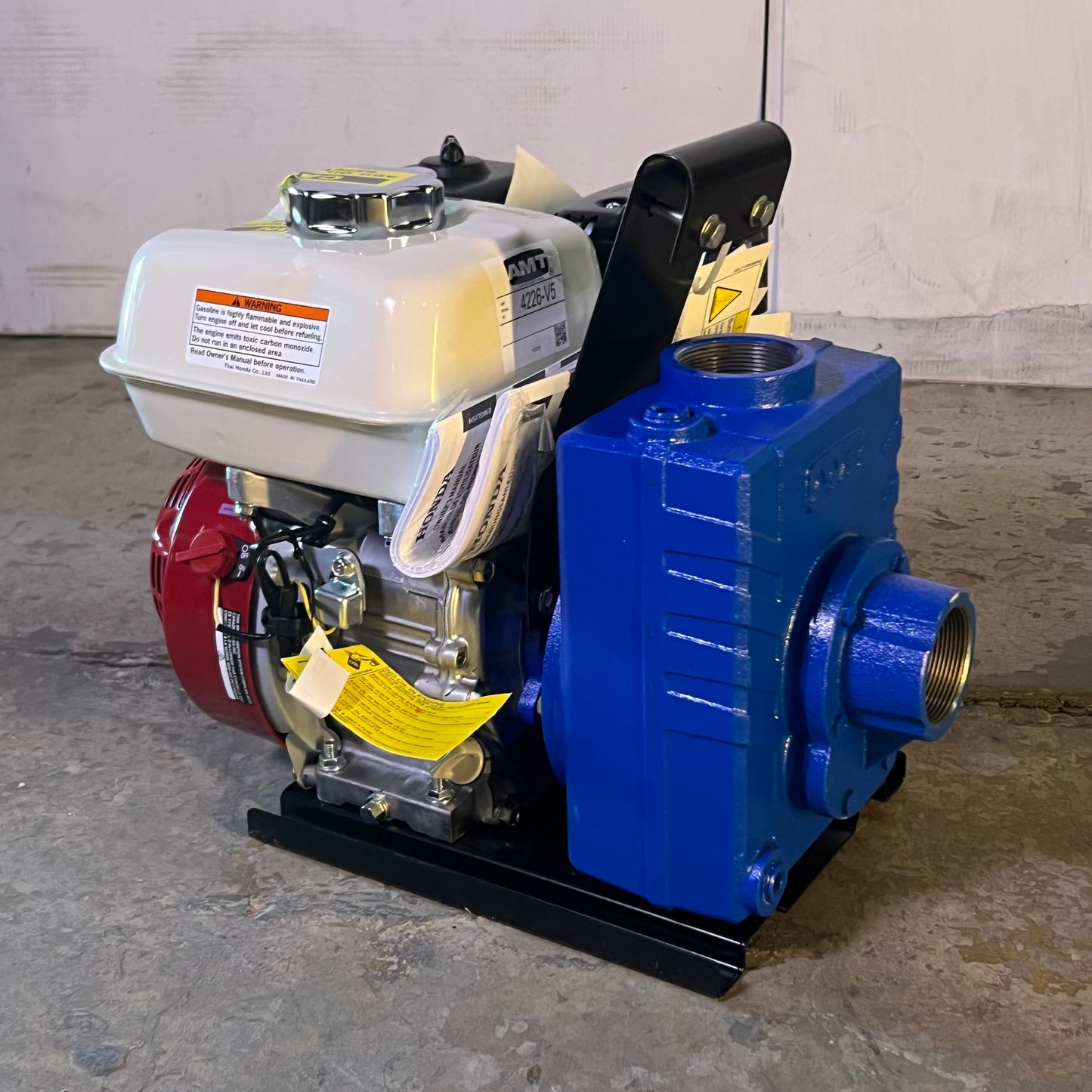 AMT  Engine Driven Dewatering Pump Cast Iron for Honda Gx160  2" NPT  4226-V5