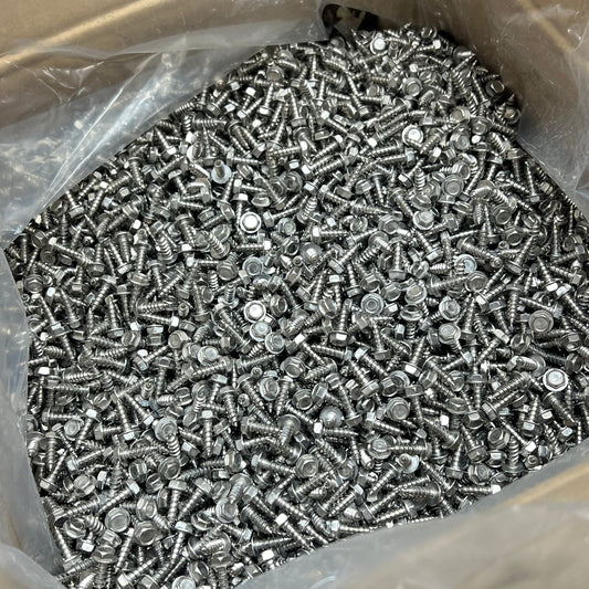 VALUE FASTENER (13,000 PACK) Hexwasher Self Tapping Screws 8-15X1/2 VF0808AW188
