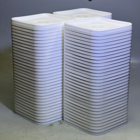 ROPAK (96 PACK) Plastic Pail Lids, White Sz 9.5" x 9.5" 56WSL2