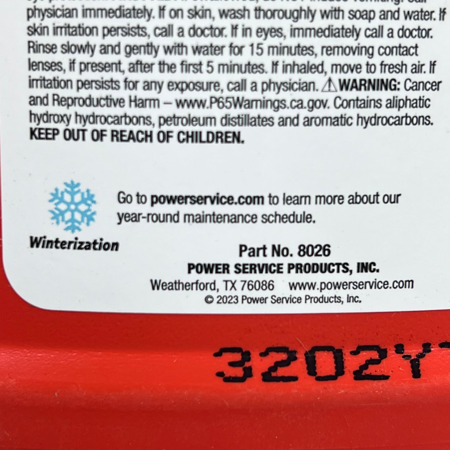 POWER SERVICE (2 PACK) Diesel Winter Emergencies Restores Fuel Flow 26floz 8026C