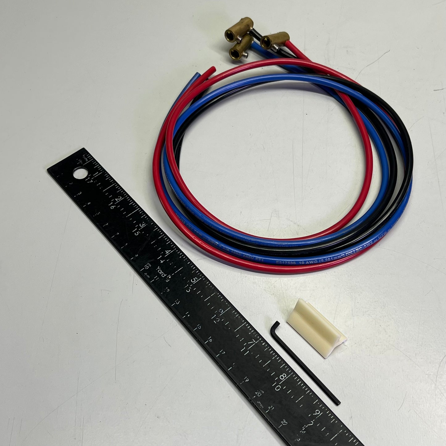 MARS Compressor Stake On Repair Kit Brass 10 Gauge 3 Wire Red/Blue/Black 86388