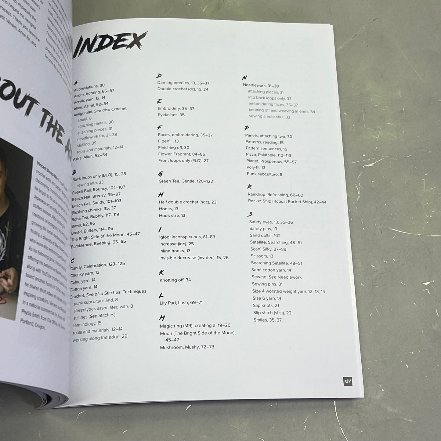 Amigurumi Crochet Learning Book by Vincent Green-Hite Paperback