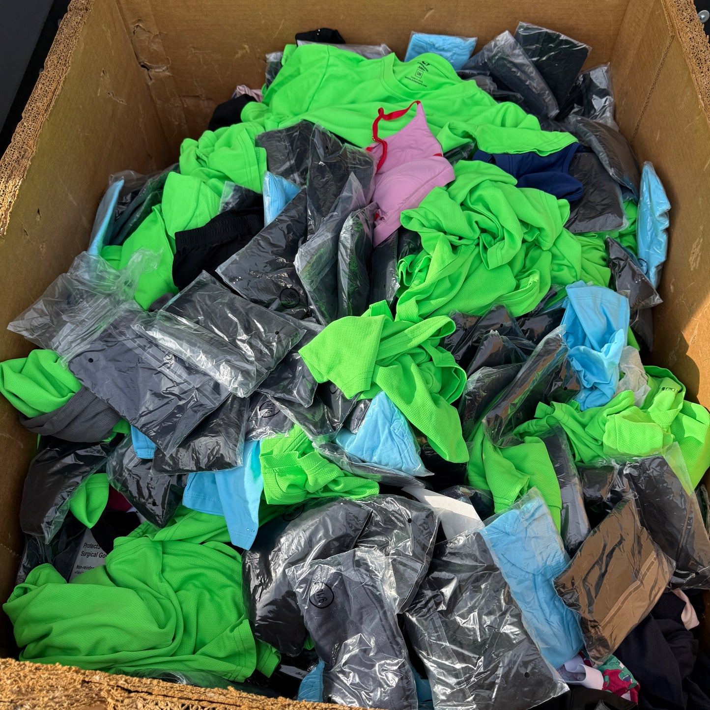 ZA@ Pallet of MIXED Men’s Women’s, & Children’s Clothing, (AS-IS)